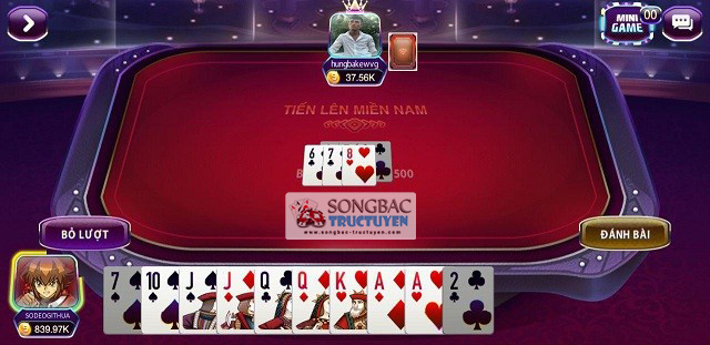 Game bài tiến lên miền nam tại 789 club