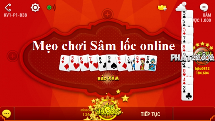 Mẹo chơi sâm lốc online