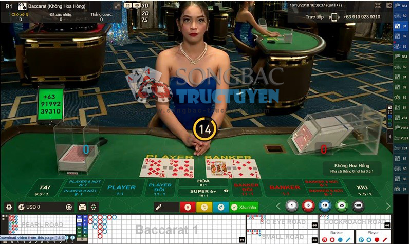 Baccarat - Cá cược đơn giản cùng EUBET.