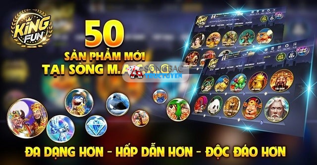 8 game bài đổi thưởng được yêu thích tại nhà cái King Fun