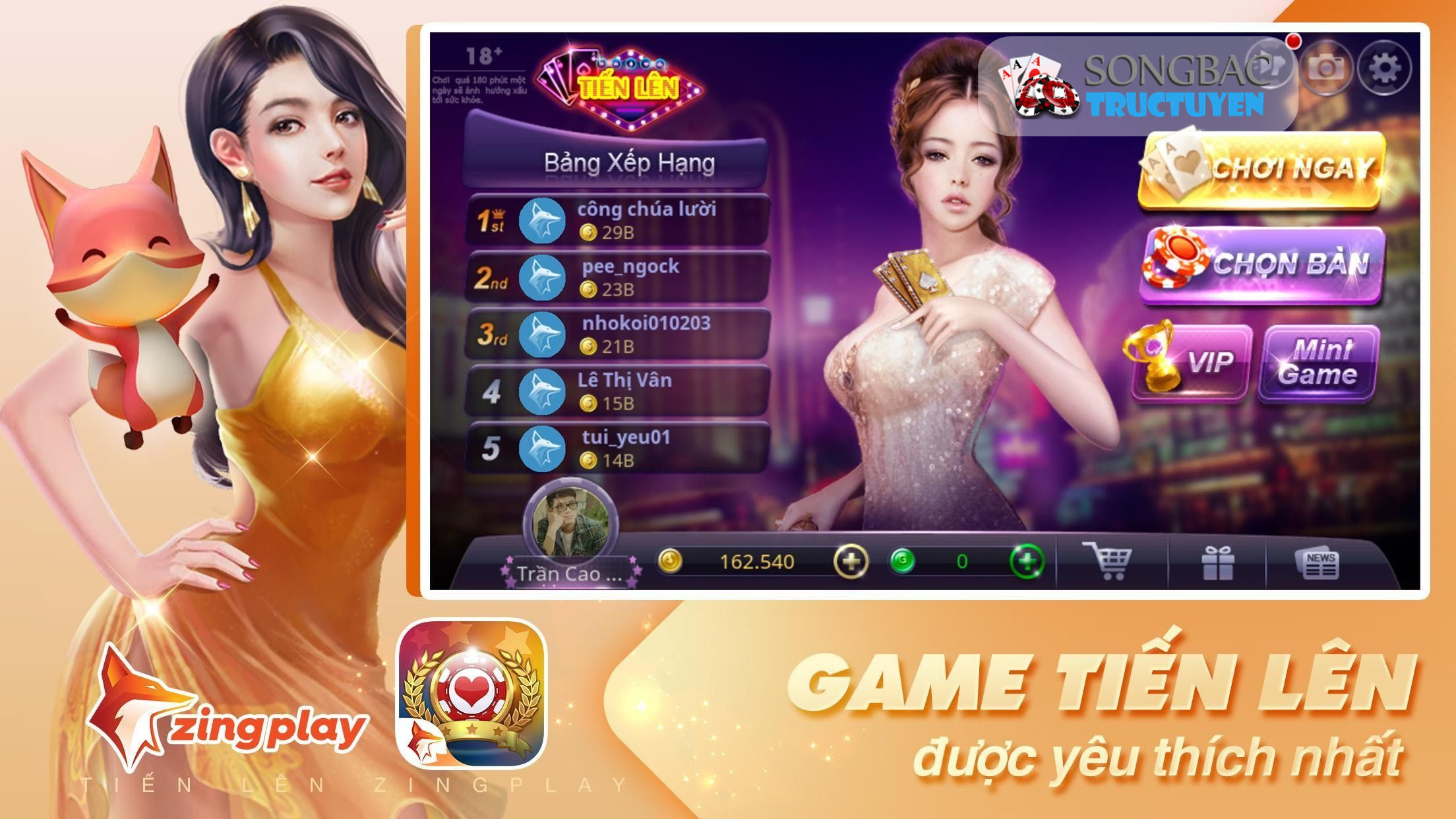 Một vài lưu ý cần biết khi chơi zingplay tiến lên