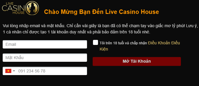 Livecasinohouse