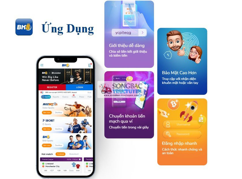 Ứng dụng Blackjack BK8